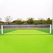 Pickleball Net, 22FT Regulation Size Portable Pickleball Net,18-Ply PE Nets Weather Resistant Steady Metal Frame Pickle Ball Net System with Carrying Bag for Outdoor Indoor Driveway Game