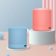 LACKUST A11 Macaron Mini Wireless Bluetooth Speaker Subwoofer USB Card Small Speaker,Blue