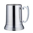 thumbnail image 1 of Jarra de cerveza de acero inoxidable, taza de café de doble pared con asa, herramienta de barra, jarra de té 450ml, 1 of 8