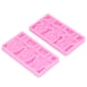 thumbnail image 3 of Moldes para fondant, 2 moldes de silicona, hermoso molde para pasteles, molde para hornear, muy recomendado, 3 of 13