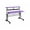 Violet, variant on Musiea BE100 Series Sit-Stand Music Recording Studio Desk Workstation w/2x3U Rack
