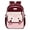 Red, variant on Gaexia School Backpack Cute Cat Print Lightweight Backpack Breathable Water Resistant Casual Daypack for School Travel Everyday Backpack