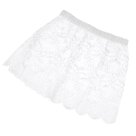 FUTUREORYY 1Pcs Skirt Extender Spandex Material for Girls Layering 11.8x13.4x0.3in