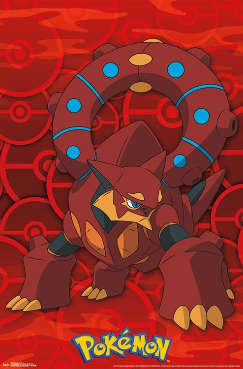 Pokémon - Volcanion Wall Poster, 22.375' x 34'