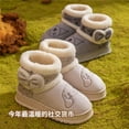thumbnail image 6 of Sanrio Hello Kitty Cartoon Cute Cotton Shoes Creative Kawaii For Winter Warm Non-slip Snow Boots Gift, 6 of 20