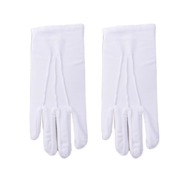Guardurnaity Guantes de etiqueta Transpirables a la moda Fáciles de usar Manoplas antideslizantes Combinación perfecta Simplicidad para izar la guantes y mitones Blanco
