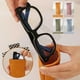 thumbnail image 1 of Bolsa de gafas portátil | Estuche de almacenamiento para gafas de sol | Bolsa de metralla de terciopelo a presión con cierre automático | Forro de terciopelo resistente a los arañazos | Multiusos, 1 of 4