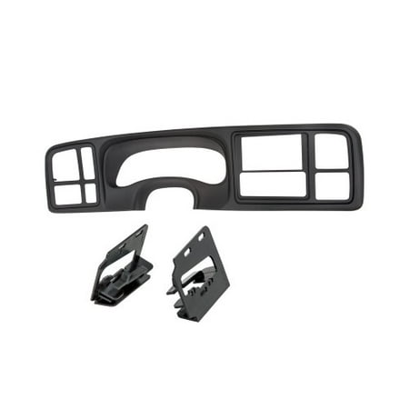 Teds Dash Double Kit Metra DP-3002B Double DIN Dash Kit for 1999 - 2002 GM Full-Size Trucks/SUV's (Matte Black) ()