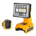 thumbnail image 2 of For 14.4-20V Li-Ion Battery LED Portable Work Light 9W 1000LM Emergency Tool Light Lamp Spotlig, 2 of 5