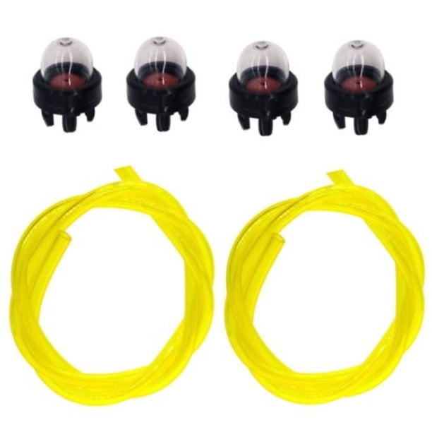 Kit de manguera de gasolina Desbrozadora de tubo de combustible para desbrozadora Soplador Motosierra Desbrozadora Manguera de repuesto, 4 burbujas de aceite + 2 mangueras de aceite Kuyhfg Sin marca