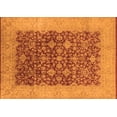 thumbnail image 1 of Ahgly Company Indoor Rectangle Oriental Orange Industrial Area Rugs, 2' x 5', 1 of 4