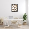 thumbnail image 3 of Stupell Industries Wavy Southwestern Shapes Abstract Painting Black Floater Framed Canvas Art Print Wall Art, 25 x 31, 3 of 10