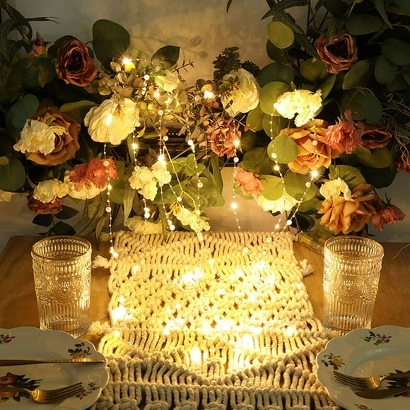 LED String Lights Mini Battery Powered Copper Wire For Bedroom Christmas Party On Clearance Sale in the Fall