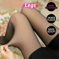 thumbnail image 1 of Mialoley Collants pour Femmes Leggings Doublés de Polaire Translucide Collants Thermiques Bas Automne Hiver, 1 of 7