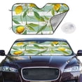 thumbnail image 2 of Balery Lemon Print Car Windshield Sun Shade,Windshield Sunshade for Car Pickup Truck SUV Accessories-Medium, 2 of 7