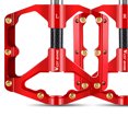 thumbnail image 2 of Pedal de fibra de carbono WEST BIKING, Pedal de bicicleta MTB de aleación de aluminio con 3 rodamientos, 2 of 7