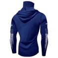 thumbnail image 4 of UPF 50+ Hooded Fishing Shirt for Men - Long Sleeve Hoodie T Shirts - UV Sun Protection, Lightweight Dark Blue M, 4 of 4