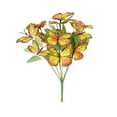 thumbnail image 2 of Butterfly Bouquet Silk Flowers - Yellow Fabric Floral Arrangement, Sunlight-resistant Decor for Indoor Window Displays and Outdoor Garden Party Decorations, Topliu, 2 of 8