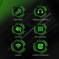thumbnail image 3 of Digital To Analog Converter Headphone Amplifier, PC Headphone Amp Coaxial Optical TYPE C 3.5mm Interface Low Noise  for Mobile Phone Computer US Plug,EU Plug, 3 of 7