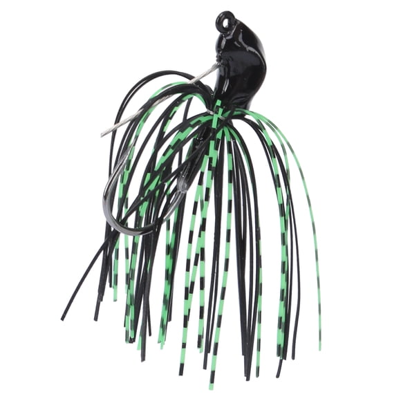 Spinnerbait for Bass, Bait Bass Fishing Lure Fish Bait Fishing Accessories Bait for Pond River Freshwater Saltwater for Fresh Sea Bass Black
