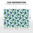 thumbnail image 3 of Kdxio Blue Sunflowers for Dish Drying Mat,24*18 inch Absorbent Dish Drainer Kitchen Counter,Large Size Dish Drying Pad for Countertops,Draining Racks, 3 of 9