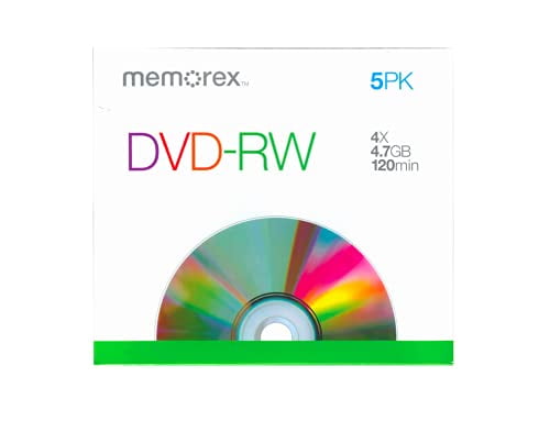 MINI 10 FUJI 80MM RETAIL PACK 25302425 DVD-RW 1.4GB 30 MIN W/ JEWEL CASES 