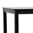 thumbnail image 4 of Duhome Dining Table Kitchen Dining Table Solid Wood Rectangular Table for Kitchen Dining Room Livingroom Restaurant, Black, 4 of 9