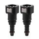 thumbnail image 1 of 2pcs 7.89mm 9.49mm ID Car Fuel Line Quick Connector Fuel Line Pipe Quick Release Straight Bend Female Connector~18370, 1 of 1