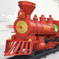 thumbnail image 4 of Christmas Electric Rail Car Mini Train Set Light Toys, 4 of 9