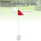 thumbnail image 4 of Juego De Vasos Con Bandera Para Asta De Bandera, Juego De Copas Con Orificio Para Asta De Bandera, Orificios De Drenaje De Nailon De Plástico, Fácil Montaje, Ahorro De Mano De, 4 of 7