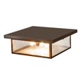 thumbnail image 5 of Meyda Tiffany 210231 Mission Prime 3 Light 24" Wide Flush Mount Square Ceiling Fixture -, 5 of 5