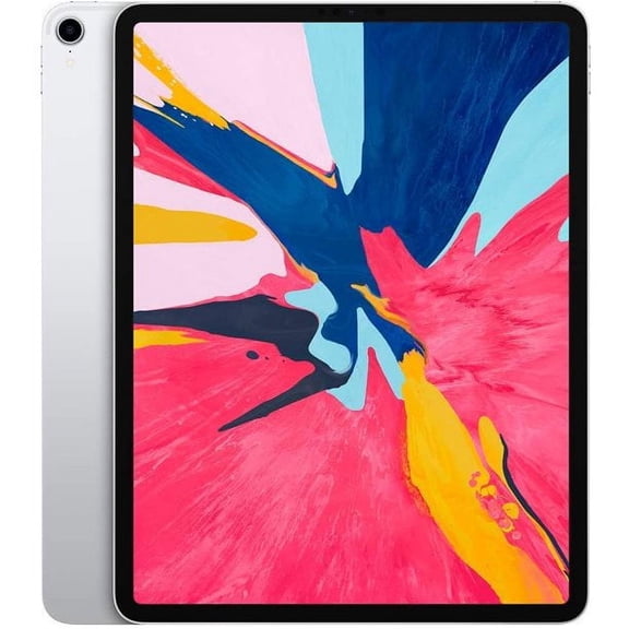 Pre-Owned Apple iPad Pro 12.9-inch 3rd Gen (2018) WiFi  Cellular , Silver 256GB (Scratch and Dent)