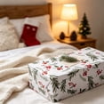 thumbnail image 6 of Christmas Wrapping Paper, 118 Inch Kraft Gift Wrap Roll with Assorted Holiday Designs, Vintage Christmas Wrapping Paper for Gifts, Gift Boxes, Crafts, Parties and Holiday Decor, 6 of 6