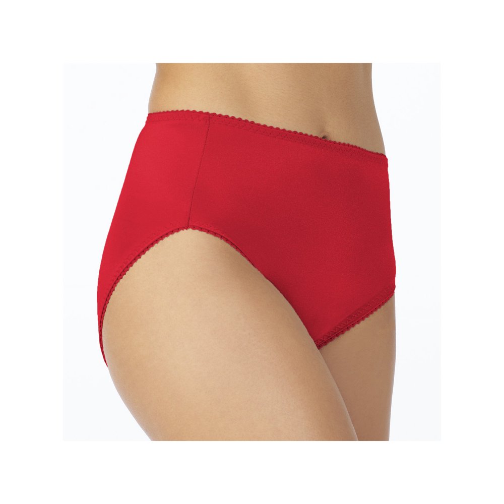 Vassarette Women's Undershapers Light Control Hi Cut Panties, Style