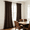 Brown, variant on Light Filtering Velvet Curtains 2 Pack for Dining Room, 3 Inch Rod Pocket Design, 14 Colors, 52x84/52x96/52x108 Inches, Pet Friendly & Eco Friendly
