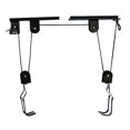 thumbnail image 4 of Mountain Bike Storage Hooks Stands Heavy Duty Bike Hangers with Ropes Up to 50KG (Black, Random Color Rope), 4 of 6