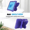 thumbnail image 4 of GSFY Case Compatible with iPad Air 11 inch M3 2025 / M2 2024, iPad Air 10.9 4th&5th Gen 2022/2020, Light EVA 360° 3D Butterfly Kickstand Shockproof Case Cover with Pencil Holder, Pink BTFLY, 4 of 7