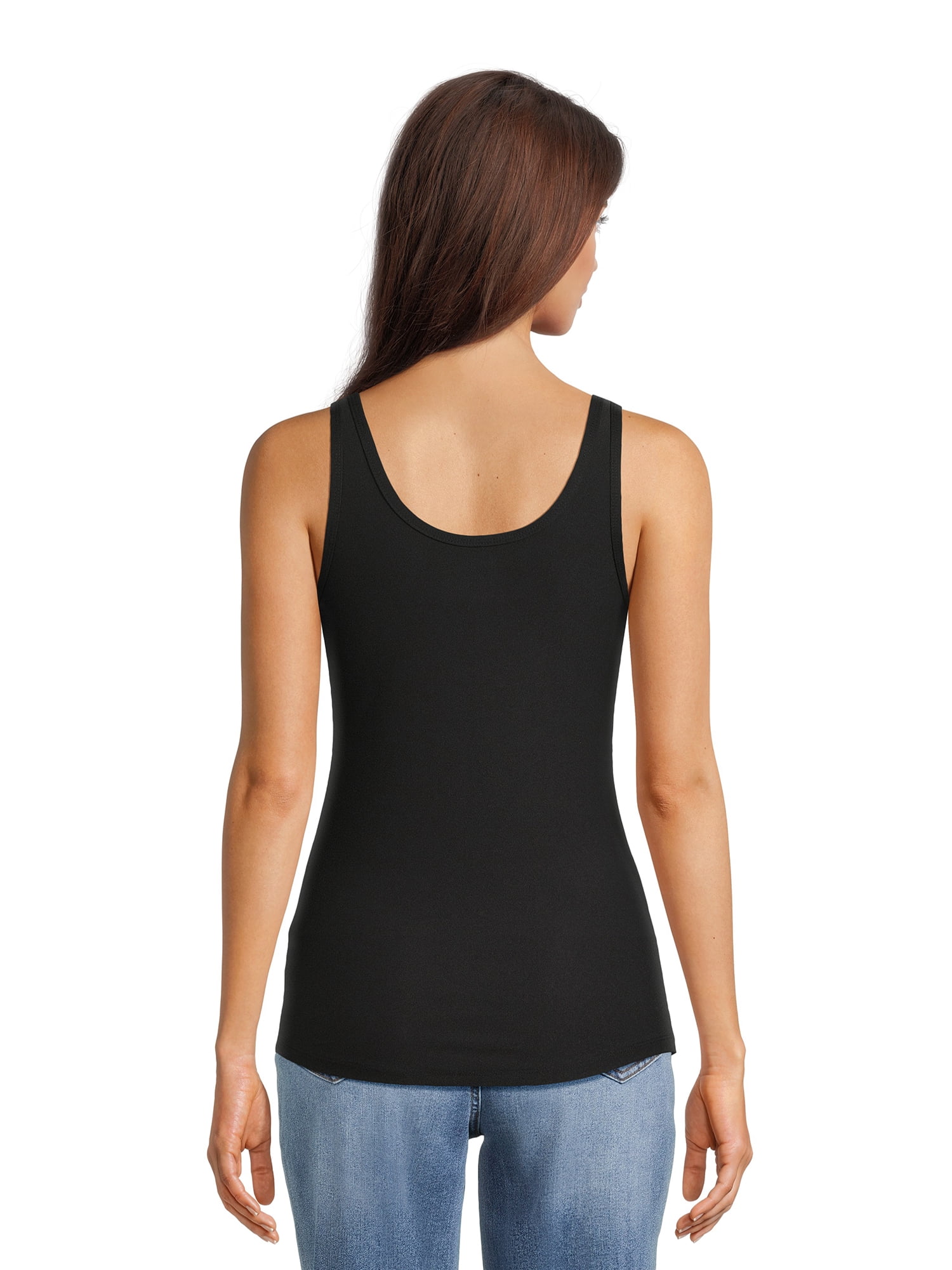 No Boundaries Scoop Neck Tank Top, Women's