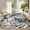 Dark Gray, variant on ZACOO 2'x6' Abstract Marble Vein Indoor Runner Rug, Non-Slip Machine Washable Low-Pile Carpet for Hallway Entryway Kitchen, Blue