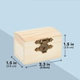 thumbnail image 1 of BUYISI Small Wooden Box Jewelry Box Wooden Packaging Box Handmade Painted Diy 1, 1 of 7