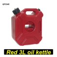 thumbnail image 1 of 10l Automobile Oil Drum 201 Stainless Steel Car Spare Gasoline Bucket Engineering Vehicle Outdoor Operation Oil Drum Rv Oil Drum, 1 of 1