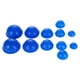 thumbnail image 2 of 12x ventosas de silicona al vacío, accesorios extractores de latas de silicona, fácil de limpiar, fuerte succión, dispositivo de ventosas elástico azul, 2 of 8