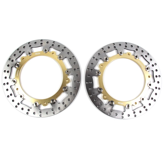 Arashi Front Brake Disc Rotors for BMW R1250GS 2019-2022 Adeventure 19-22 / R1200GS RALLYE 2017-2018 / R1250R R1250RS 2019-2022 Motorcycle Replacement Accessories Gold GS1250 GS 1200 1250 GS1200