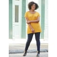 thumbnail image 6 of Ellos Plus Size 4-pocket Stretch Jeggings Leggings, 6 of 9