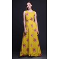 thumbnail image 2 of Bimba Robe Longue Sans Manches à Imprimé Floral pour Femmes Style Chic Maxi-Robe-X-Grand, 2 of 5