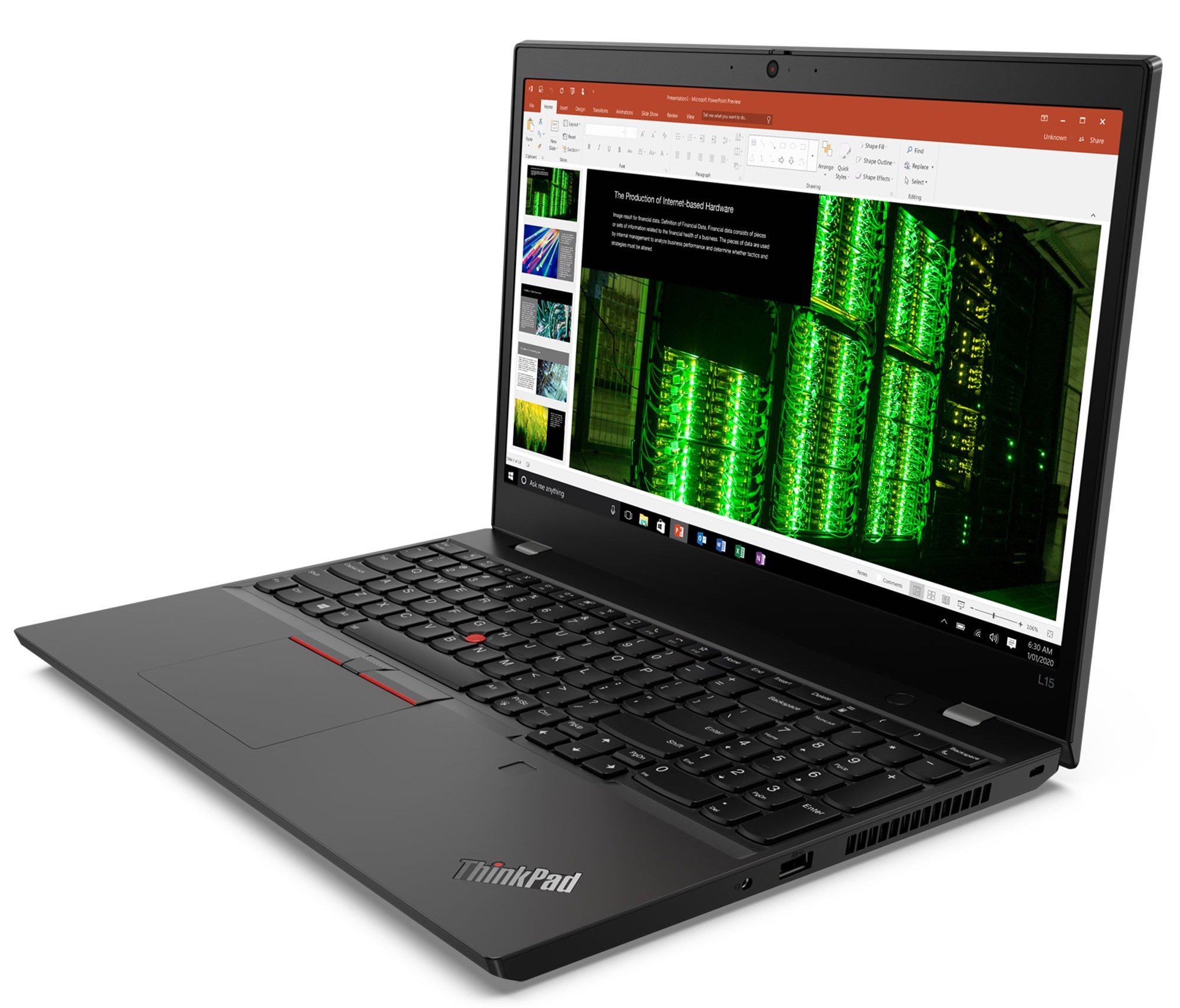 Lenovo ThinkPad L15 Gen 1 Home ＆ Business Laptop (AMD Ryzen 5 PRO 4650U 6-Core, 32GB RAM, 256GB PCIe SSD, AMD Radeon, 15.6