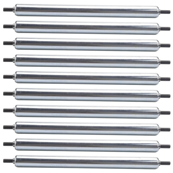 10pcs 25mm x 300mm Carboon Steel Assembly Line Conveyor Roller