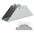 thumbnail image 4 of Napkin Holder, Triangular Napkin Dispenser Simple Style Decorative Stainless Steel  For Restaurant For Hotel Silver, 4 of 8