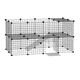 thumbnail image 1 of Multifuncional Metal Corral Casa Jaula Mascotas, Desmontable, 1 of 5