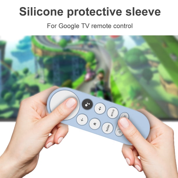 Estuche protector de silicona Reemplazo Estuche suave a prueba de polvo Anti Lost para Google TV